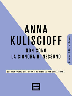 cover image of Non sono la signora di nessuno